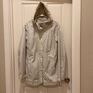 Columbia Women's Trench Coat in Cream Pattern